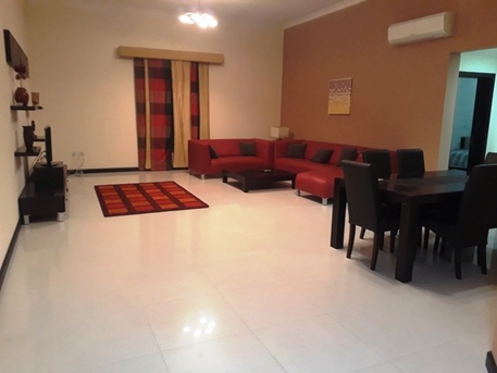 Bhd 375/month, Furnished, 2 Br, Very Very Spacious Family Apartment @ Adliya. Pool. Gym. Internet.security