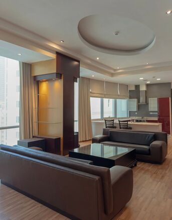 Bhd 400/month, Furnished, 3 Br, Special Offer: Spacious 3br Apartment@400: Pool:gym:net: Housekeeping: Tony